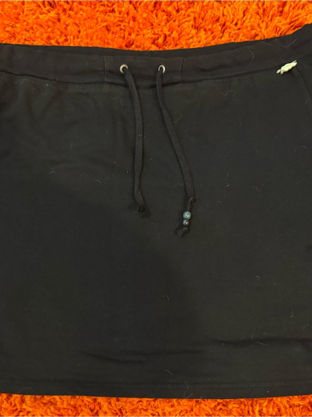 NEW GREEN TEA BRAND BLACK COTTON SKORTS SIZE XL ACTIVEWEAR